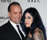Jesse James et sa petite amie Kat Von D lors de la soirée Art Of Elysium Heaven Gala, le 15 janvier 2011, à Los Angeles