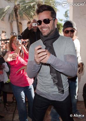 Ricky Martin signe son livre, initulée  Moi , en Floride le 6 novembre 2010