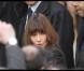 Carla Bruni assiste au discours de Nicolas Sarkozy, le mercredi 19 janvier 2011. Il a présenté ses voeux au monde de l'éducation et de la culture.