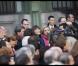 Carla Bruni et Valérie Pécresse assiste au discours de Nicolas Sarkozy, le mercredi 19 janvier 2011. Il a présenté ses voeux au monde de l'éducation et de la culture.