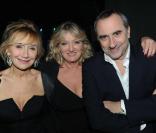 Marie-Anne Chazel, Charlotte de Turckheim et Antoine Duléry durant l\'after-party des NRJ Music Awards 2011 au  Palm Beach de Cannes le 22 janvier 2011
