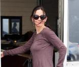  Courteney Cox semble très heureuse à la sortie de chez le médecin à Los Angesle le 24 janvier 2011 