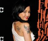 Tila Tequila à l'occasion de l'avant-première de  The Mechanic , qui s'est tenue à l'ArcLight Theatre de Los Angeles, le 25 janvier 2011.
