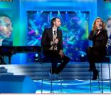 Christophe Willem et Julie Piétri dans CHamps Elysées, le 15 janvier dernier