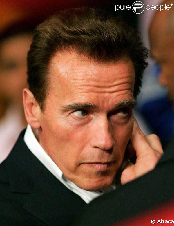 Arnold Schwarzenegger était au pied du ring