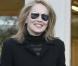 Sharon Stone dans un salon de coiffure de Beverly Hills, le 31 janvier 2011.