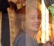 Sharon Stone dans un salon de coiffure de Beverly Hills, le 31 janvier 2011.