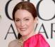 Julianne Moore à la cérémonie des Golden Globes, le 16 janvier 2011.