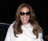 Jennifer Lopez à New York le 3 février pour le lancement du Venus Goddess Fund for Education au Radio City Music Hall
