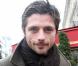 Raphaël Personnaz, lors de son arrivée au Fouquet's, sur les Champs-Elysées, à Paris, pour le déjeuner des nominés des César 2011, le 5 février 2011.