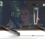Britney Spears sort d'un studio de danse de West Hollywood (Los Angeles), lundi 7 février.