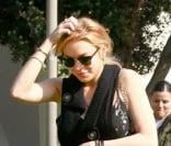 Lindsay Lohan se rend au tribunal de Santa Monica en février 2011 