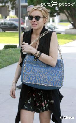 Lindsay Lohan se rend au Palais de justice de Santa Monica, à Los Angeles. 8/02/2011
