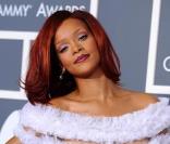 Rihanna arrive au 53èmes Grammy Awards en février 2011 à Los Angeles