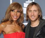 David Guetta et sa femme Cathy posent lors des 53èmes Grammy Awards en février 2011 à Los Angeles