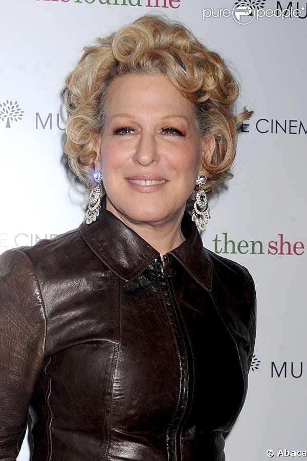 Bette Midler à la projection spéciale de Then she found me