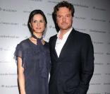 Colin Firth et une amie à la projection spéciale de Then she found me