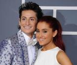 Ariana et Frankie Grande à la cérémonie des Grammy Awards, le 13 février 2011.