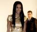 Ciara porte une robe Alexandre Vauthier et des cuissardes Louboutin à New York, le 8 décembre 2009.