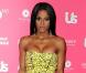 Ciara porte une robe bustier Versace à Los Angeles, le 22 avril 2010.