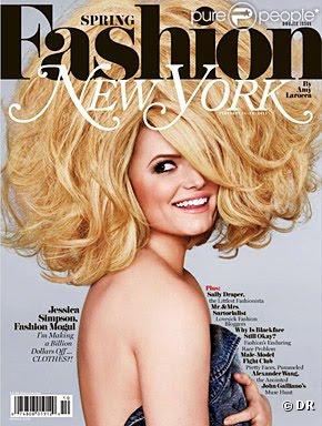 Jessica Simpson en couverture du New York Magazine