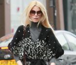 Claudia Schiffer à Londres, le 15 février 2011.