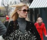 Claudia Schiffer à Londres, le 15 février 2011.