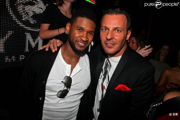 Usher et Jean-Roch au VIP ROOM THEATER, le 15 février 2011