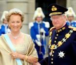 Le roi Albert de Belgique et la reine Paola  
