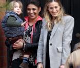 Sarah Jessica Parker et Jessica Szohr sur le tournage de I Don't Know How She Does It à New York le