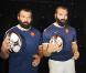 Sébastien Chabal : Timide et ému... devant son double, c'est rare !