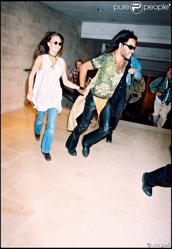 Lenny Kravitz et Vanessa Paradis
