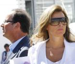 La journaliste Valérie Trierweiler, compagne de François Hollande, à La Rochelle, en août 2010.