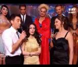 Sofia Essaidi et Maxime dans Danse avec les stars