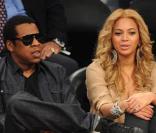 Beyoncé et Jay-Z lors des NBA All-Star Game au Staples Center de Los Angeles le 20 février 2011