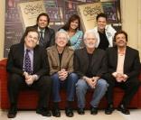 Marie Osmond et ses frères à Londres en mai 2008 