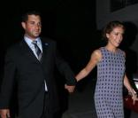 Alyssa Milano et son mari David Bugliari en septembre 2009 à Los Angeles 