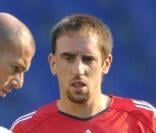 Zinedine Zidane et Franck Ribéry