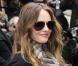 Vanessa Paradis le 25 janvier 2011 au défilé Chanel à Paris. 
