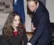 Kate Middleton, avec William et Harry, signe ses débuts dans l'émotion générale!