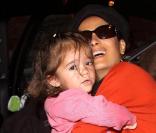 Salma Hayek et sa fille Valentina 