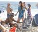 Christian Audigier au Brésil, à la plage de Rio de Janeiro, le 26 février 2011