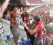 Christian Audigier à Rio de Janeiro, lors d'un match de Ronaldinho le 27 février 2011