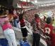 Christian Audigier à Rio de Janeiro, lors d'un match de Ronaldinho le 27 février 2011