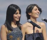 Leïla Bekhti et Géraldine Nakache à Cannes en mai 2010 