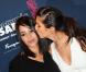 Leïla Bekhti et Géraldine Nakache lors du déjeuner des nominés aux César en 2011 