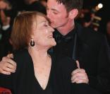 Annie Girardot et Benoît Magimel au festival de Cannes en 2001 