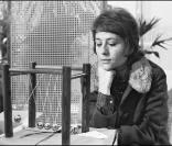 Annie Girardot sur le tournage de Elle cause plus, elle flingue en 1972 