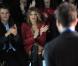 Fergie et Josh Duhamel assistent au défilé Marc Jacobs, à New York, dans le cadre de la Fashion Week, le 14 février 2011.