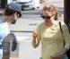 Natalie Portman, enceinte, et son fiancée Benjamin Millepied, vont déjeuner à West Hollywood, à Los Angeles, le 28 février 2011.